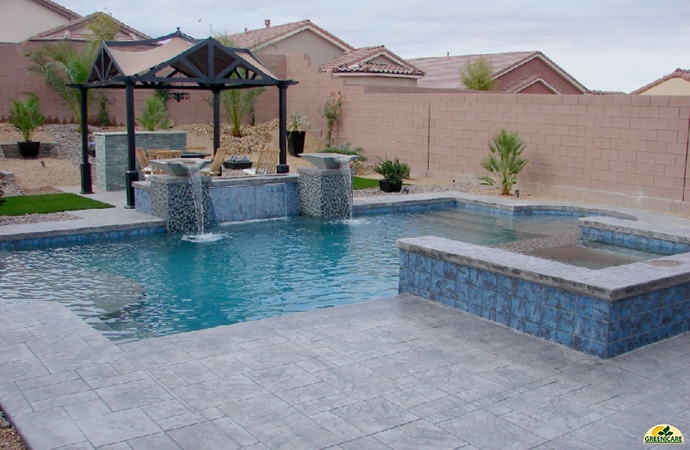 custom pools and spas by greencare.net